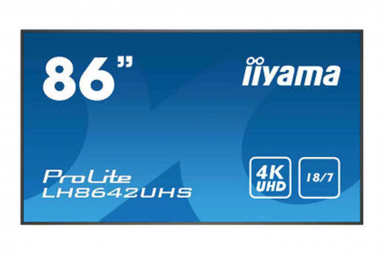  Фото информационный дисплей iiyama 86" lh8642uhs-b3 - фото 1