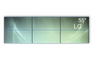  Фото видеостена 3x2 lg 55" 55vsh7j-h - фото 2