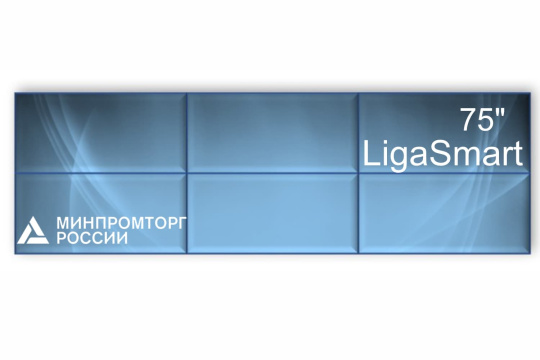 Изображение Видеостена 3x2 LigaSmart 75"  V 75.32