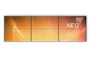  Фото видеостена 3x2 nec un552 55" (шов: 3,5) - фото 2