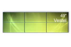 Фото видеостена 3x2 vestel wy55b-2h* 55" (шов: 0,88) - фото 2