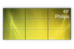  Фото видеостена 3x3 philips 49" 49bdl2005x/00 - фото 2