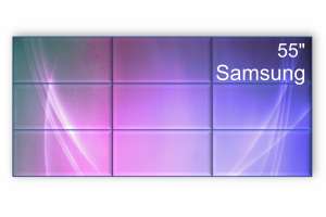  Фото видеостена 3x3 samsung 55" vm55b-e - фото 2