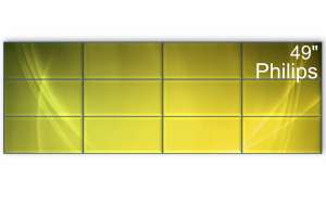  Фото видеостена 4x3 philips 49" 49bdl2105x/00 - фото 2