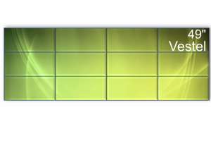 Фото видеостена 4x3 vestel wu49b-2h* 49" (шов: 3,5) - фото 2