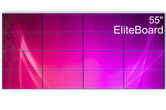 Изображение Видеостена 4x4 EliteBoard 55" BE-55D7