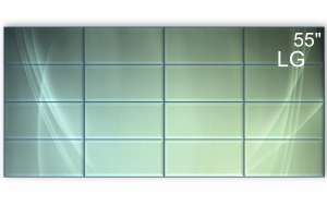  Фото видеостена 4x4 lg 55" 55vl5pj - фото 2