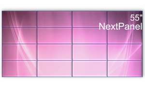  Фото видеостена 4x4 nextpanel55w18 55" - фото 2