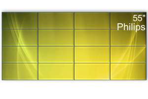  Фото видеостена 4x4 philips 55" 55bdl8007x/00 - фото 2